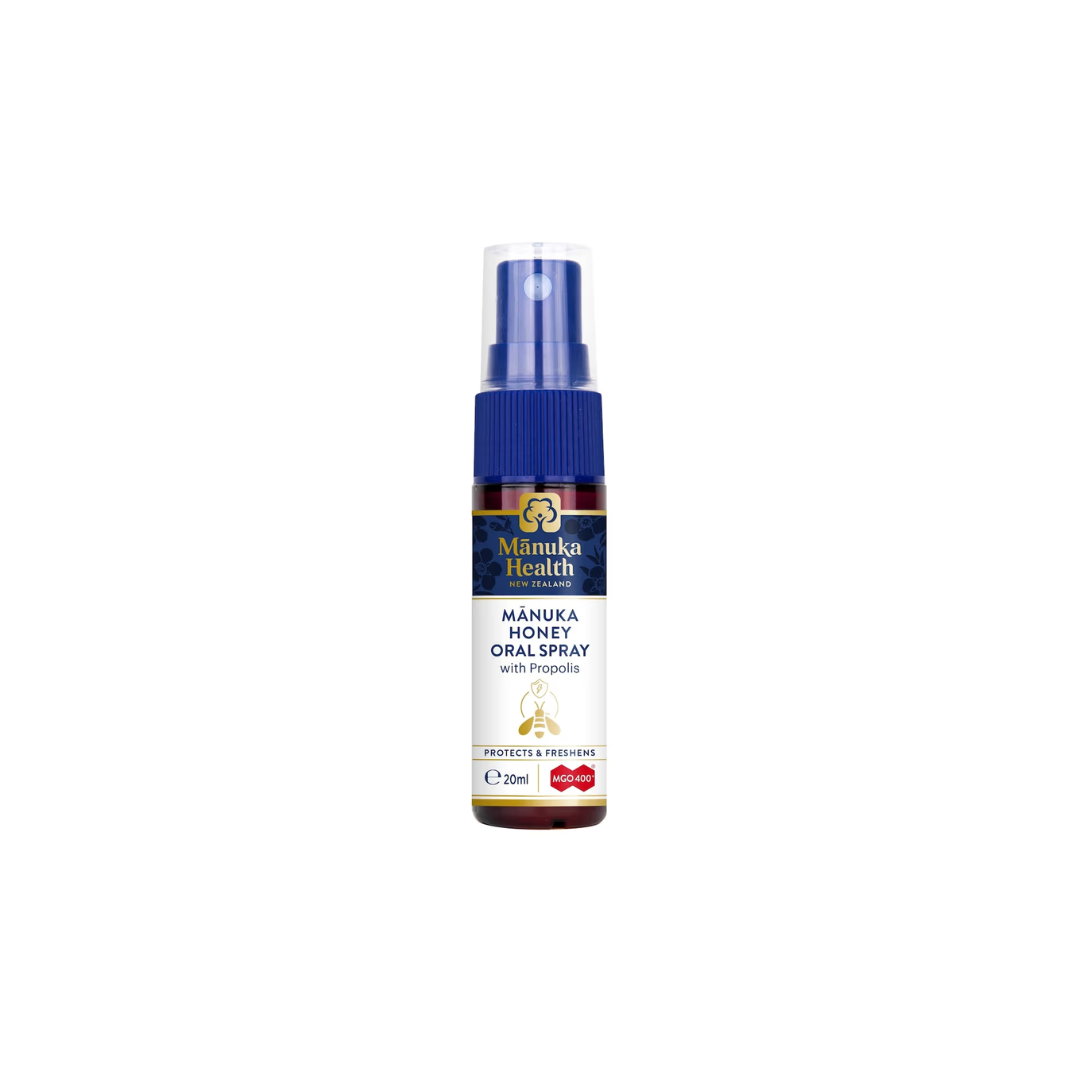 【Manuka Health】麥盧卡 蜂膠 喉嚨 噴霧 紐西蘭原裝 BIO30™ 高活性 類黃酮 箱購
