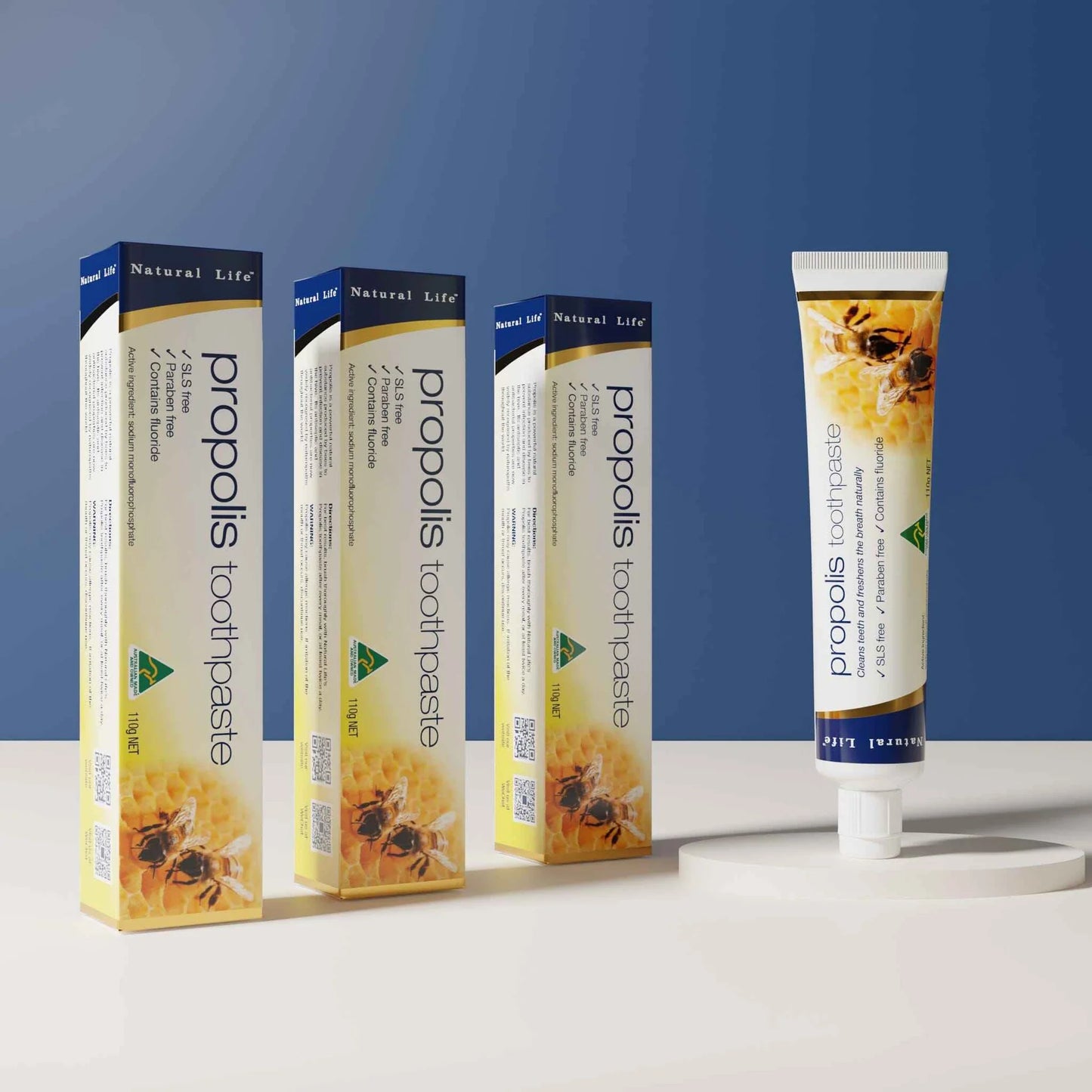Natural Life 澳洲蜂膠牙膏 最新效期 2028/04