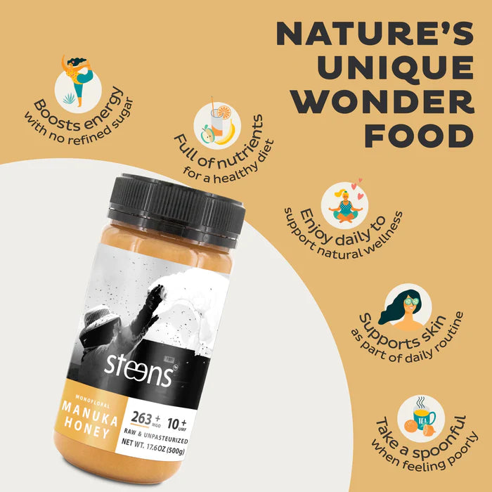 STEENS HONEY UMF 10+ 原始 麥盧卡 蜂蜜